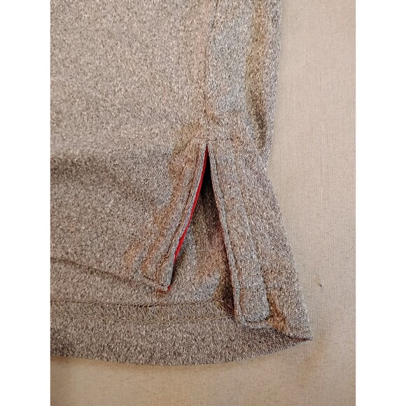 Men's Colosseum University of Alabama Short Sleeve Polo Shirt Heather Gray Small - Picture 5 of 7